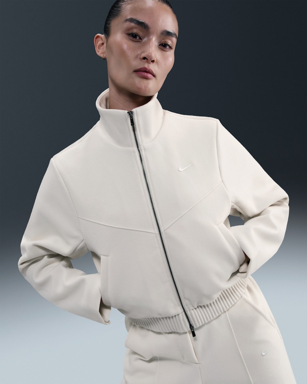 Nike Sportswear Windrunner Women's Tailored Jacket - Pale Ivory/Sail