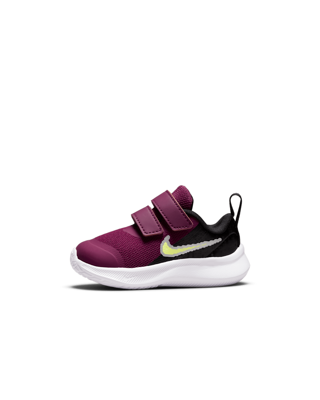 Nike Star Runner 3 SE Baby/Toddler Shoes - Sangria/Black/White/Volt