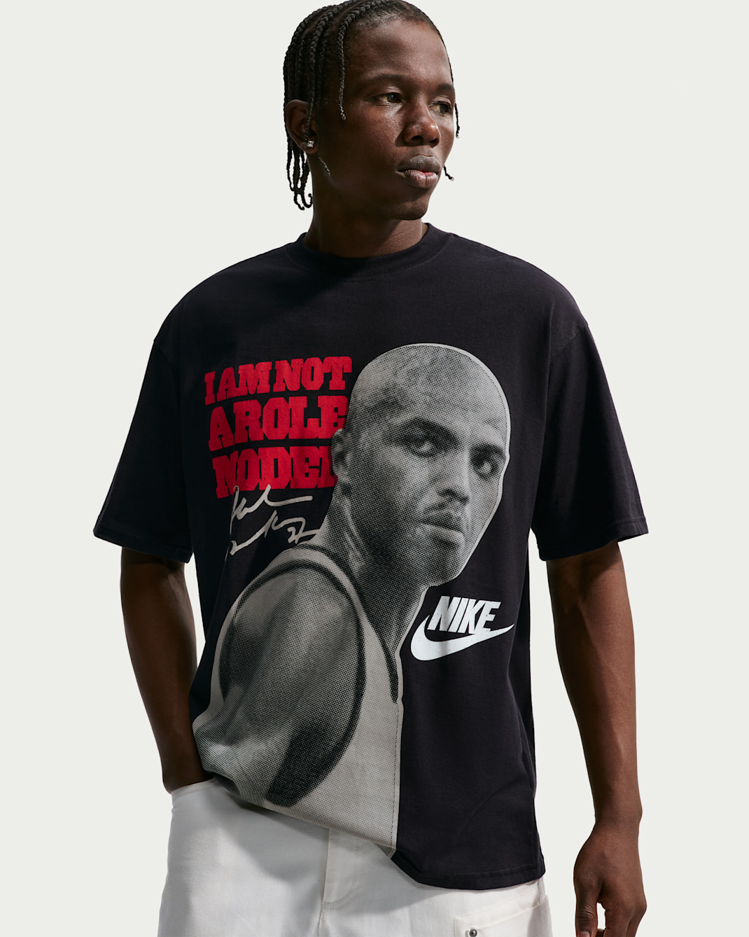 Nike Sportswear "Charles Barkley" Men's Max90 Short-Sleeve T-Shirt - Black