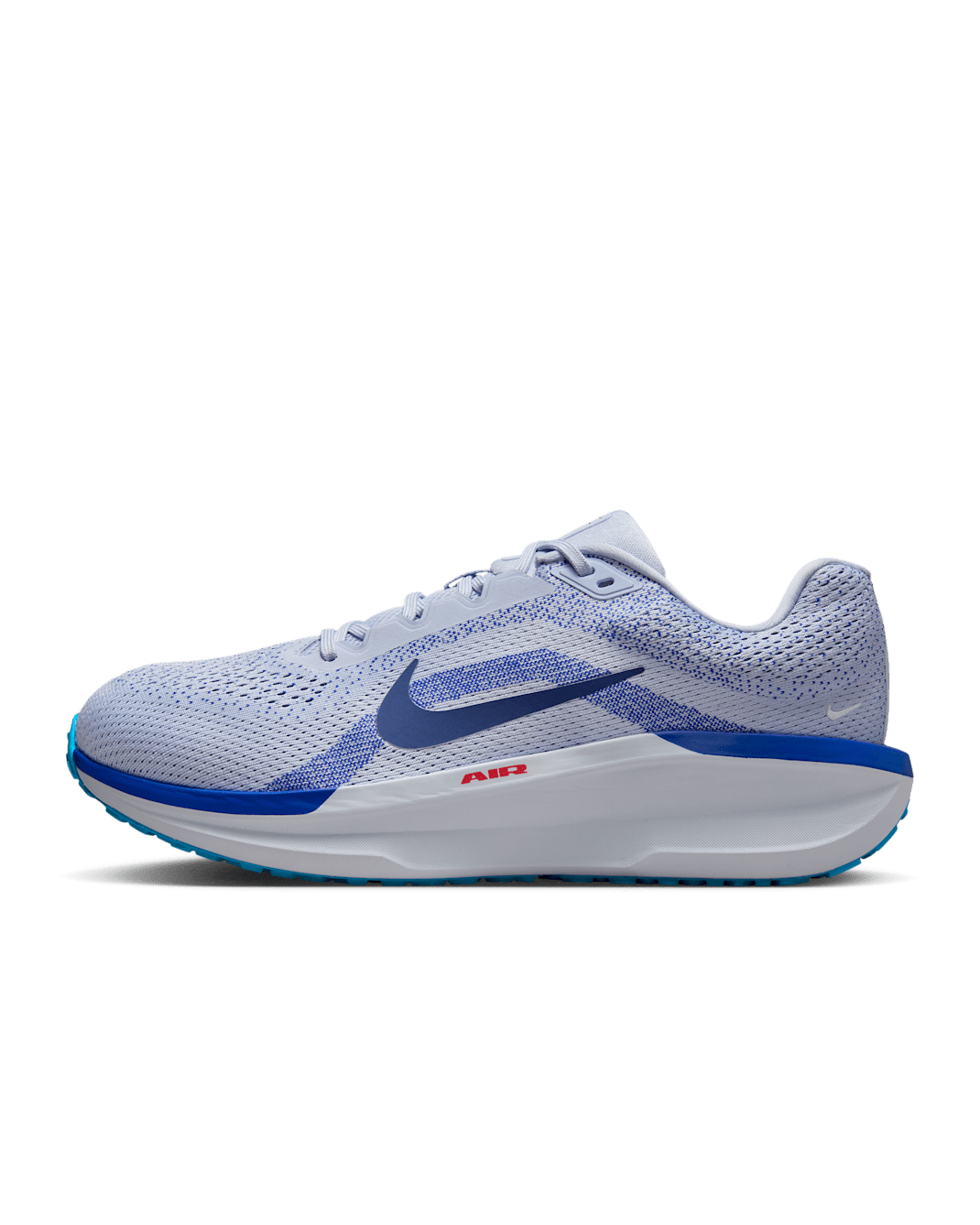 Nike Winflo 11 Men's Road Running Shoes (Extra Wide) - Ghost/Football Grey/Deep Night/Blue Void