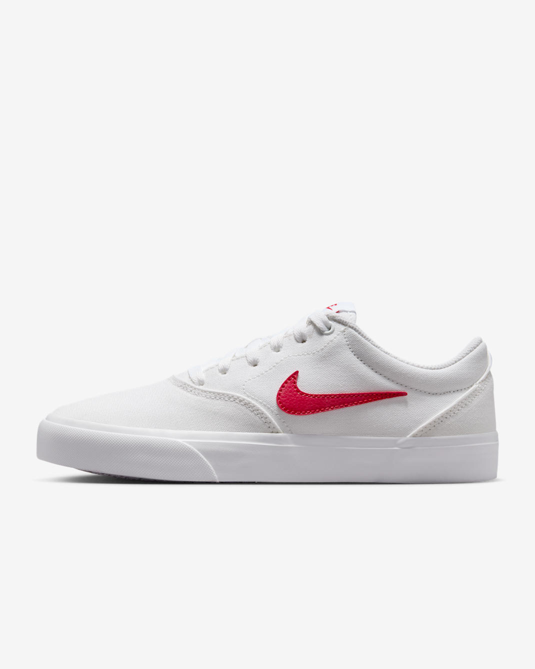 Nike Charge Canvas Women's Shoes - White/Black/University Red