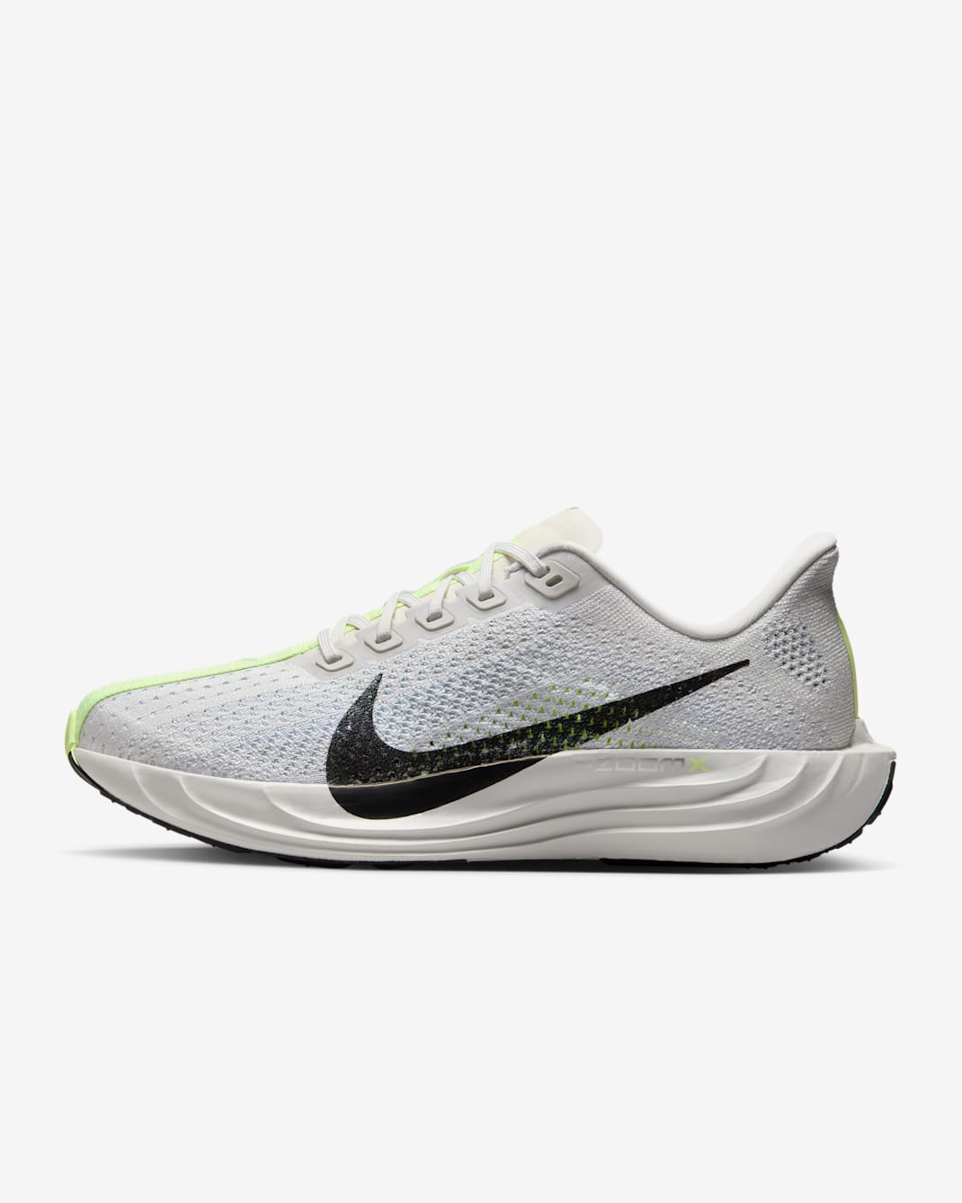 Damskie buty do biegania po asfalcie Nike Pegasus Plus - Platinum Tint/Pure Platinum/Barely Volt/Czerń