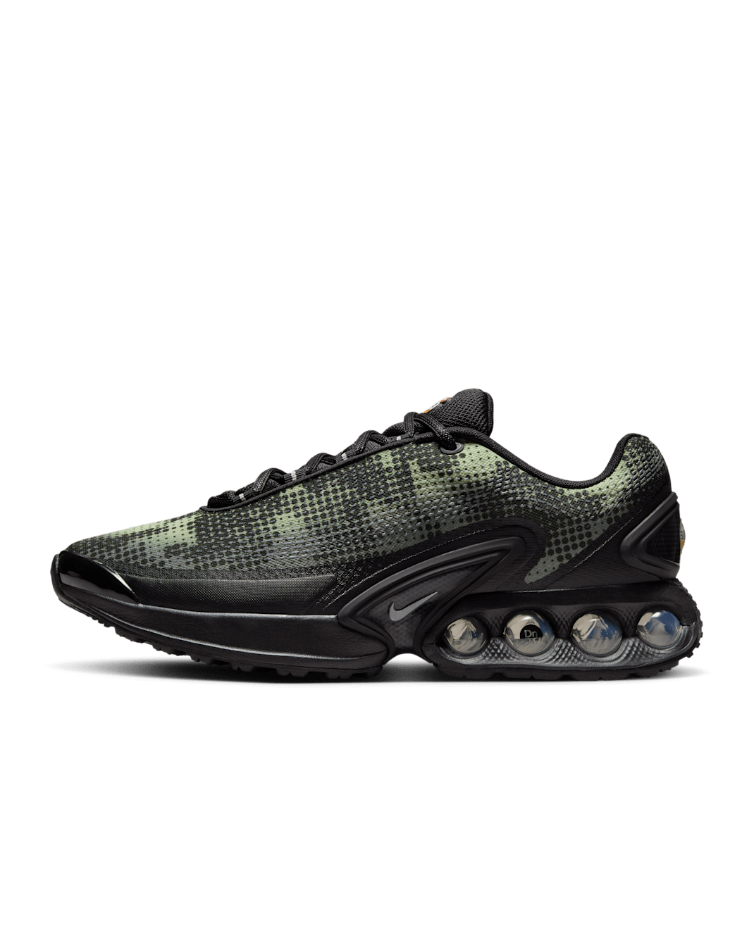 Sko Nike Air Max Dn för män - Svart/Olive Aura/Medium Olive/Metallic Silver