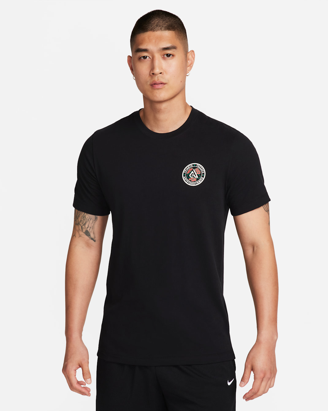 Giannis Men's Dri-FIT Basketball T-Shirt - Black