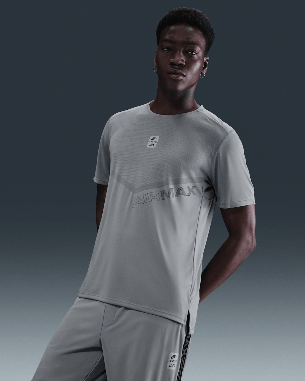 Nike Air Max T-Shirt (Herren) - Cool Grey