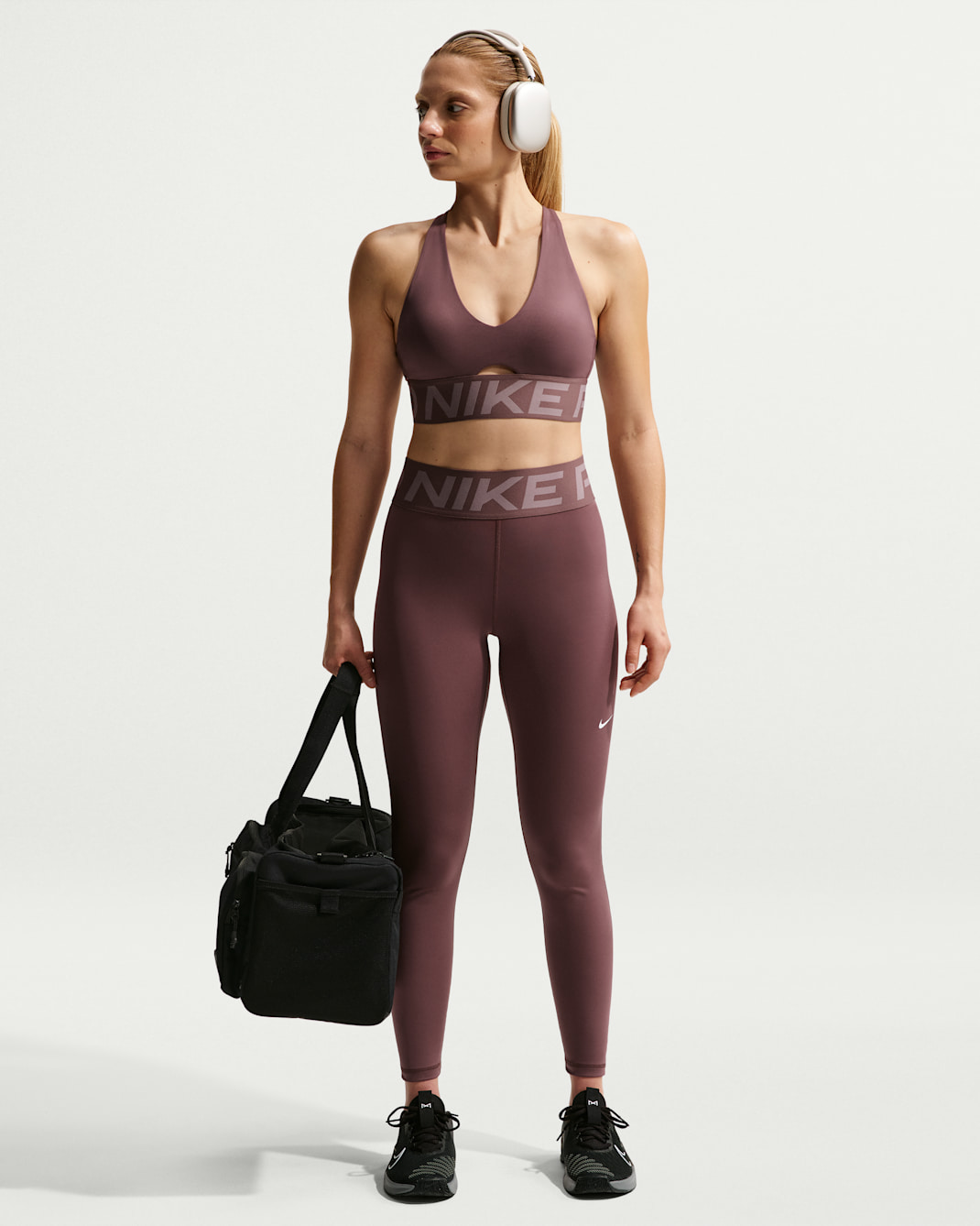 Nike Pro Sculpt Leggings de longitud completa i cintura alta - Dona - Tattoo/Blanc