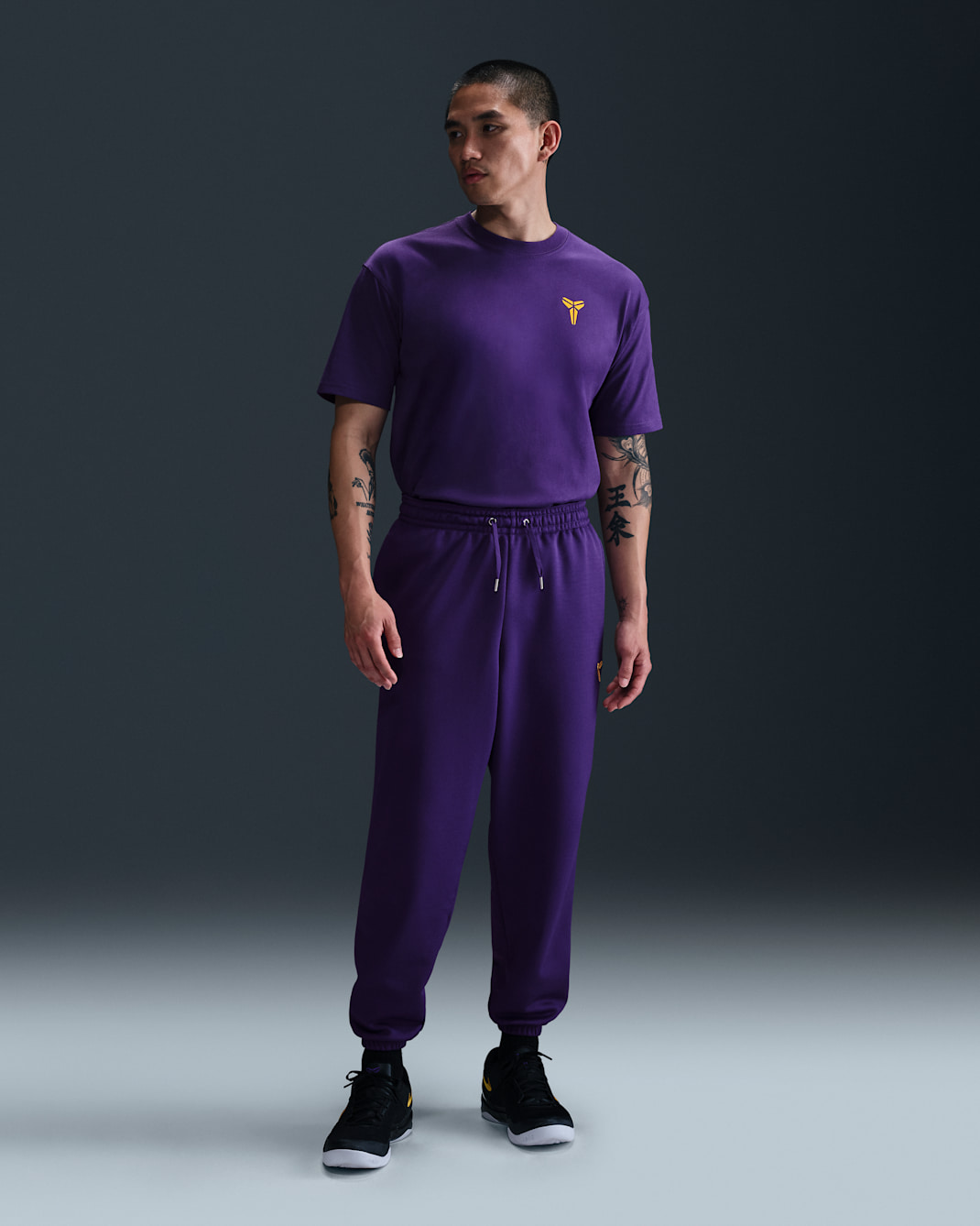Kobe Therma-FIT Basketball Pants - Court Purple/University Gold/University Gold