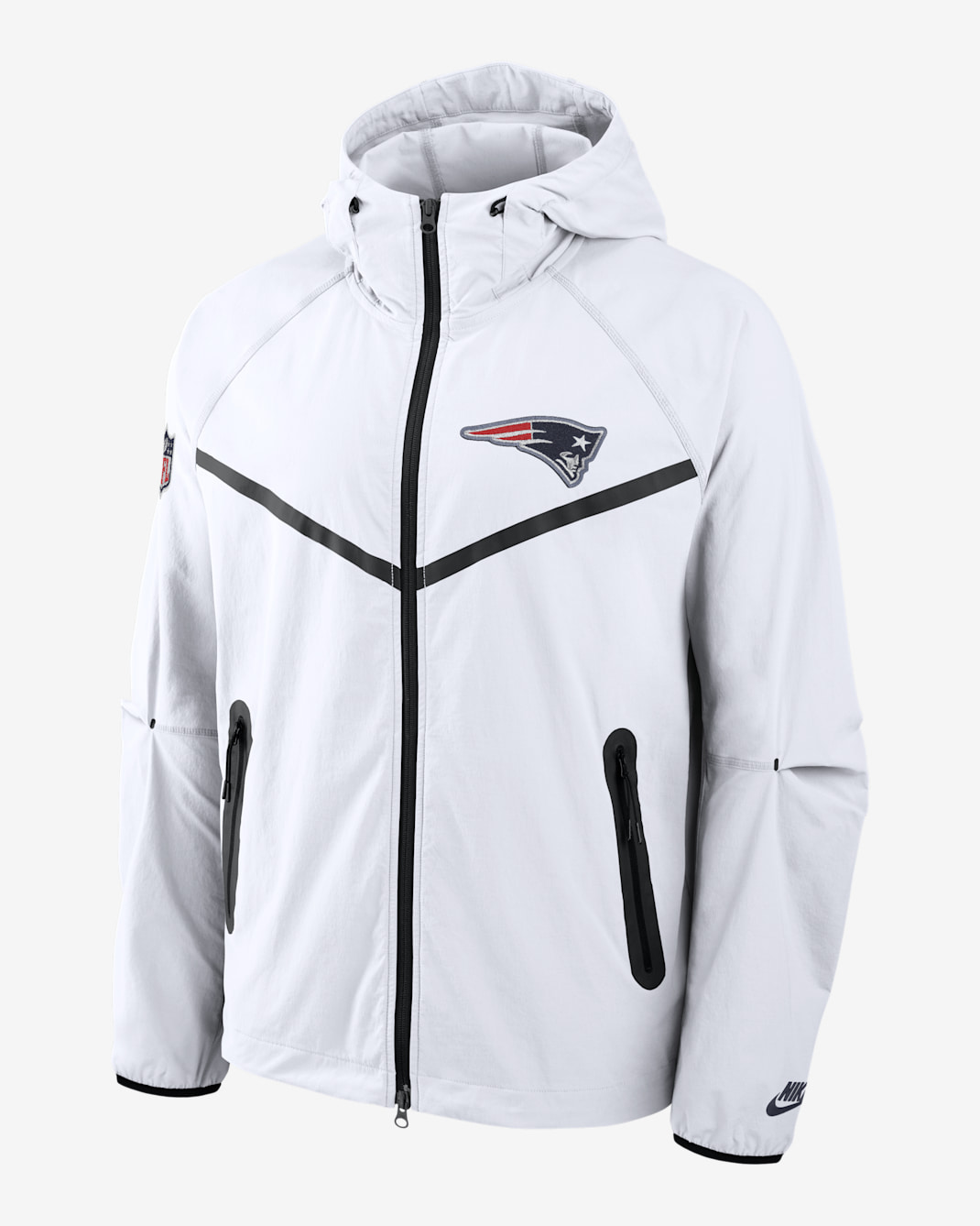 New England Patriots Rivalries Collection Tech Men's Nike NFL Full-Zip Jacket - White