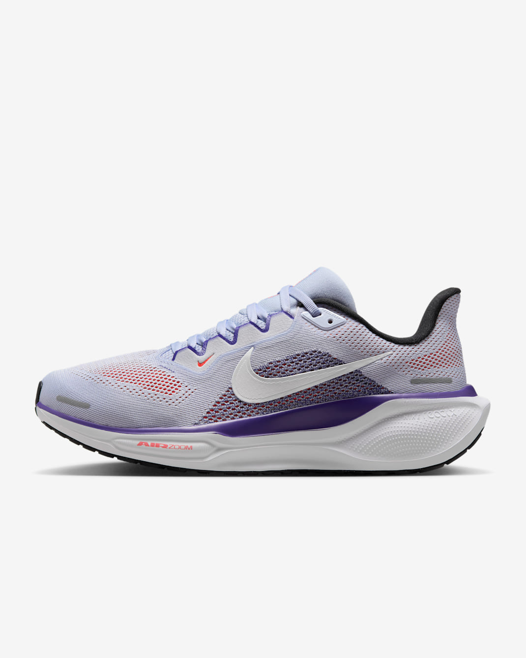Löparsko för hårt underlag Nike Pegasus 41 för kvinnor - Ghost/Court Purple/Bright Crimson/Vit