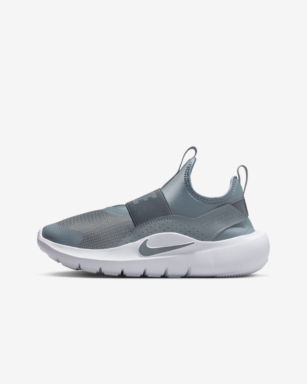 Nike Flex Runner 4 Older Kids' Running Shoes - Cool Grey/Dark Grey/White/Cool Grey