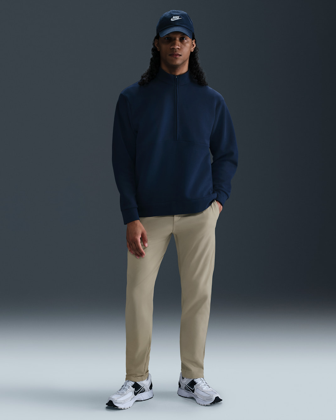 Pantalon chino slim Dri-FIT Nike 24.7 PerfectStretch pour homme - Desert Khaki/Sail/Khaki