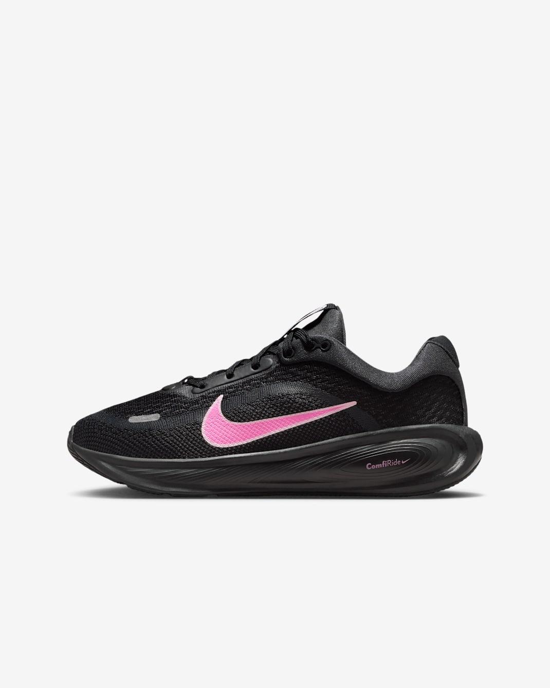 Nike Stellar Ride Older Kids' Running Shoes - Black/Anthracite/Pink Foam/Playful Pink