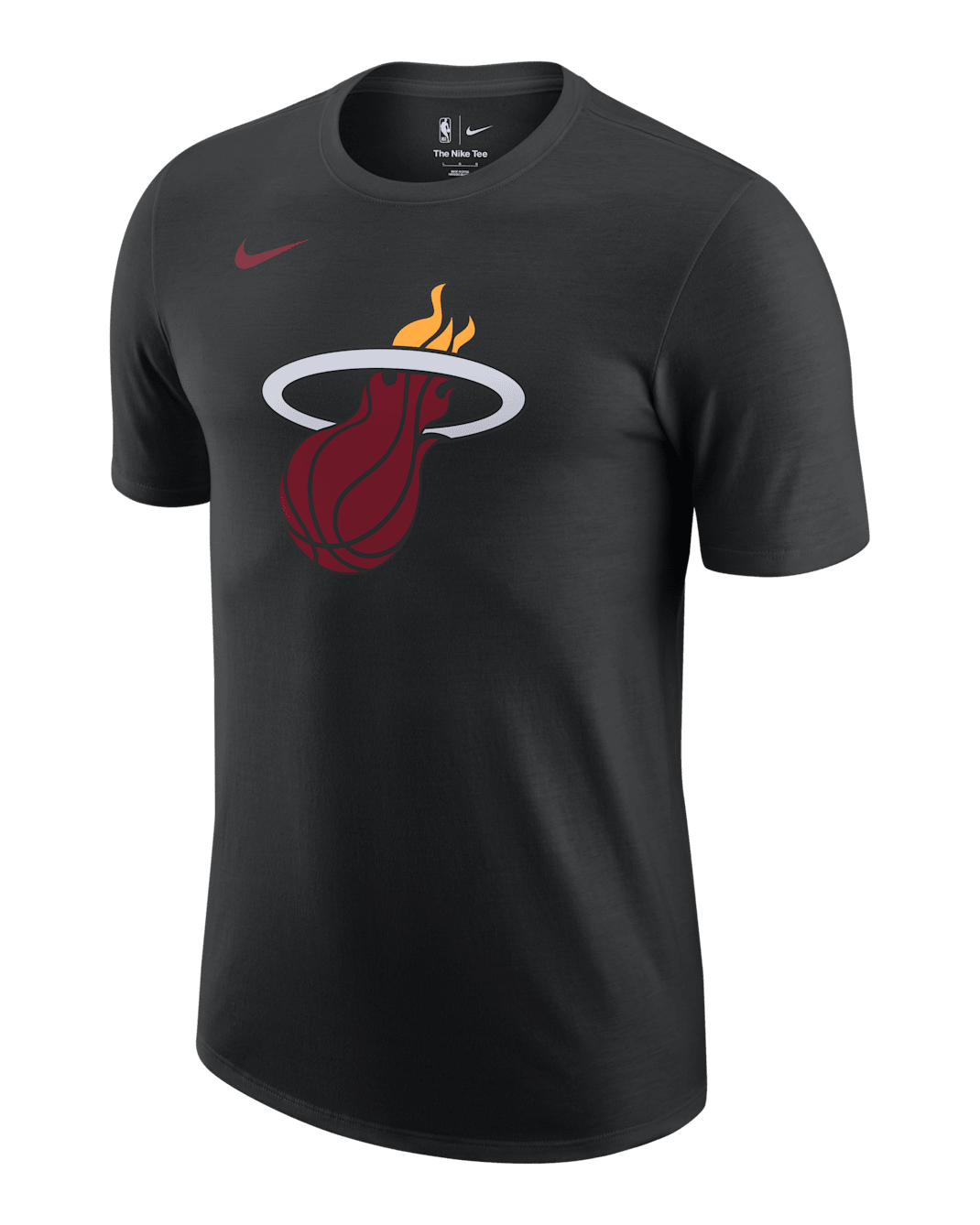Miami Heat Essential Men's Nike NBA T-Shirt - Black