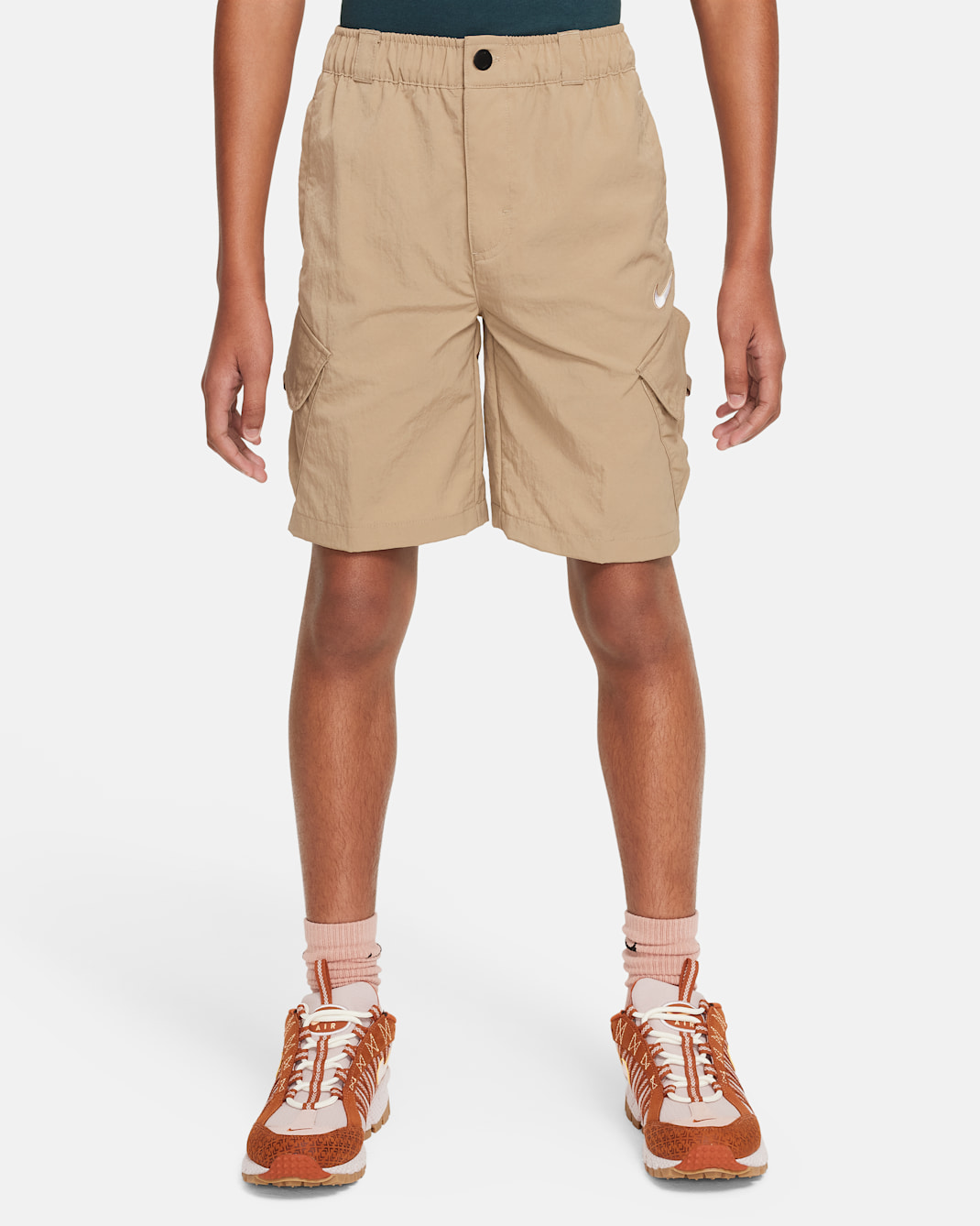 Nike Outdoor Play Big Kids' Woven Cargo Shorts - Khaki
