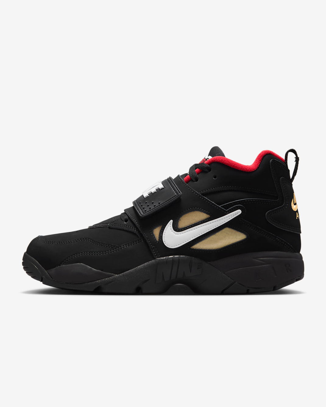 Nike Air DT Proto '92 Men's Shoes - Black/Fire Red/Metallic Gold/White
