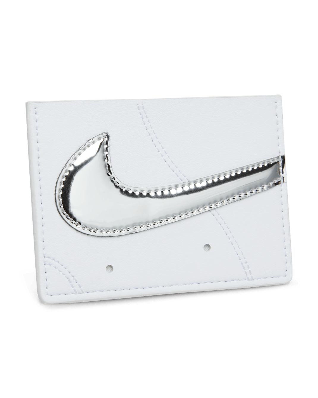Nike Icon Air Force 1 Card Wallet - White/Metallic Silver