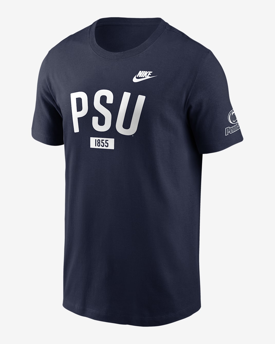 Penn State Legacy Arch 2-Hit Men's Nike College T-Shirt - College Navy
