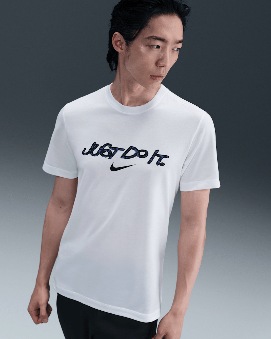 Nike Men's Dri-FIT Training T-Shirt - White