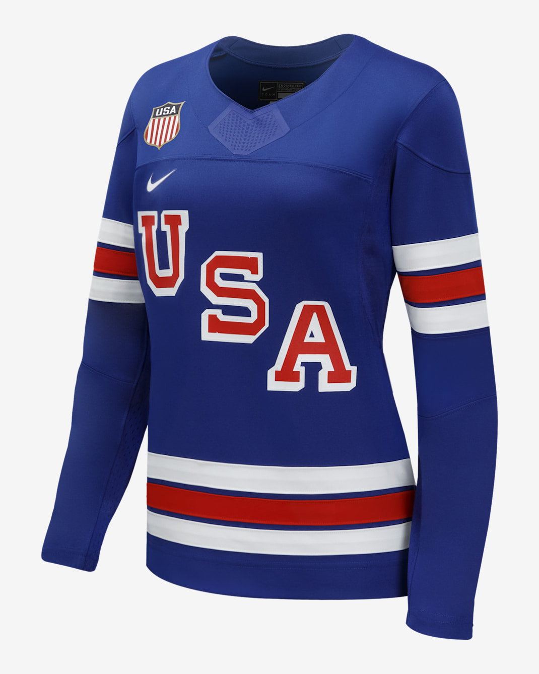Jersey de hockey para mujer Nike "Team USA" 2026 Winter Olympics - Azul royal intenso