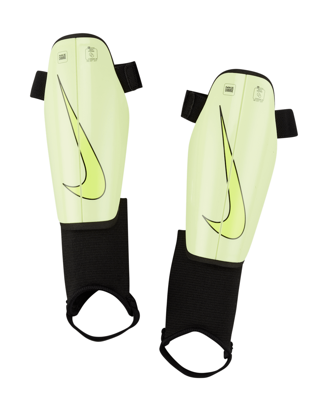 Espinilleras de fútbol para niños Nike Charge - Voltio ligero/Negro/Volt