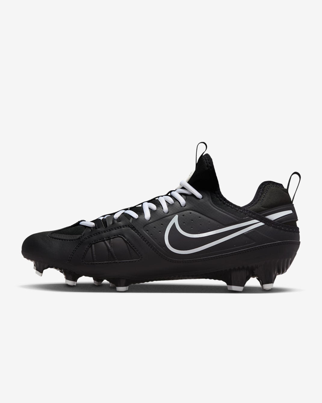 Tacos de lacrosse Nike Huarache 9 Varsity LAX - Negro/Blanco/Blanco