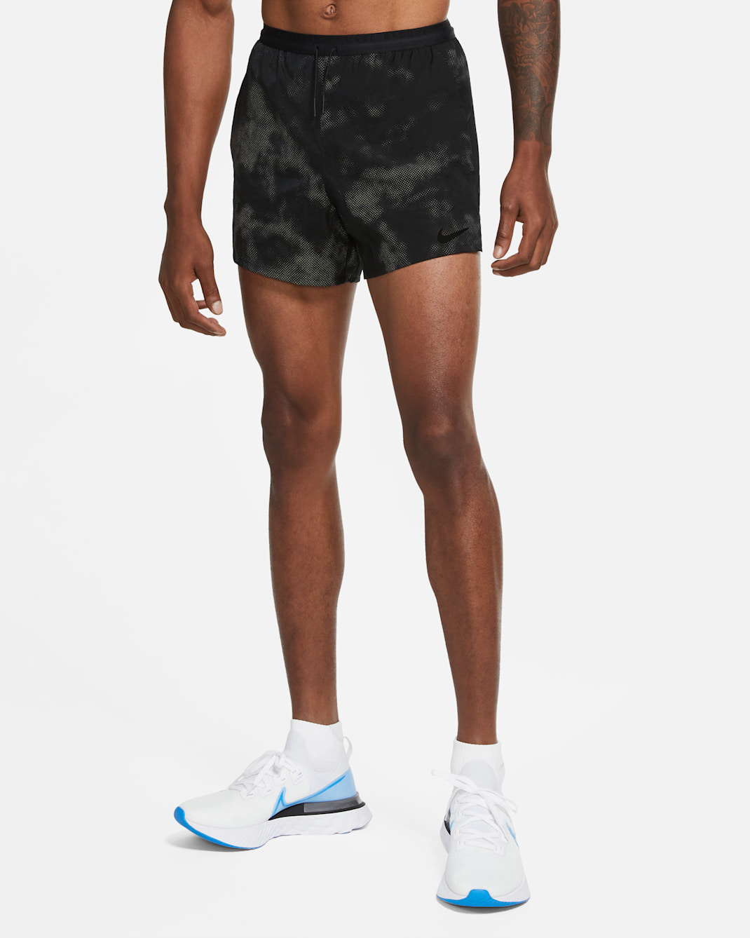 Nike Run Division Flash Men's Running Shorts - Black/Black