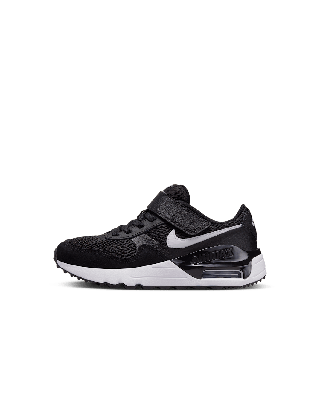 Nike Air Max SYSTM Younger Kids' Shoes - Black/Wolf Grey/White