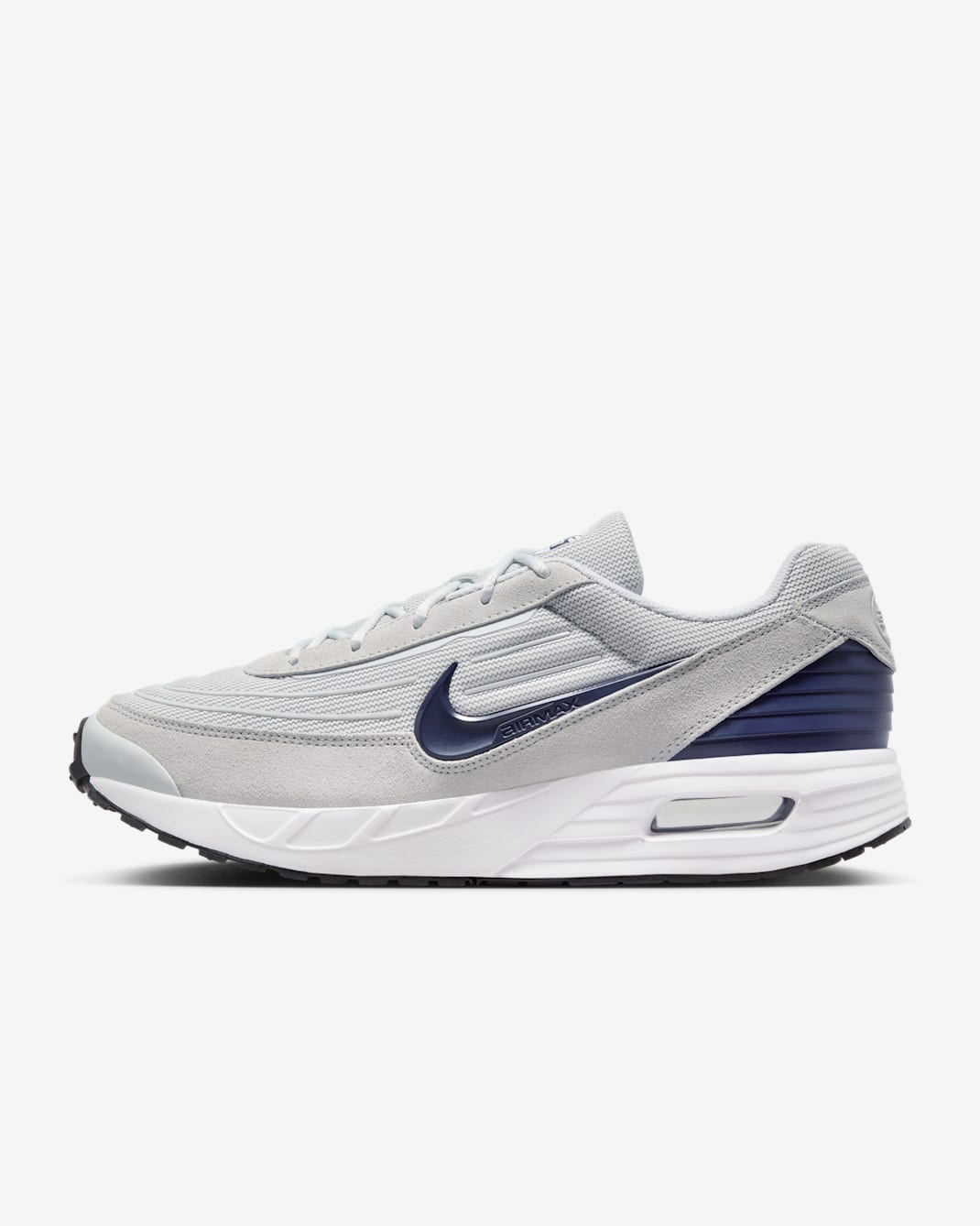Tenis para hombre Nike Air Max Verse - Platino puro/Blanco/Plata metalizado/Azul marino medianoche