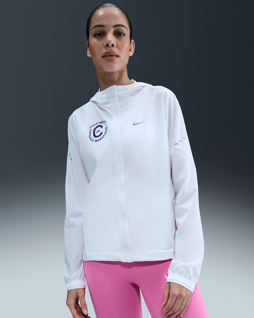 Nike Swift Women's UV Repel Running Jacket - White