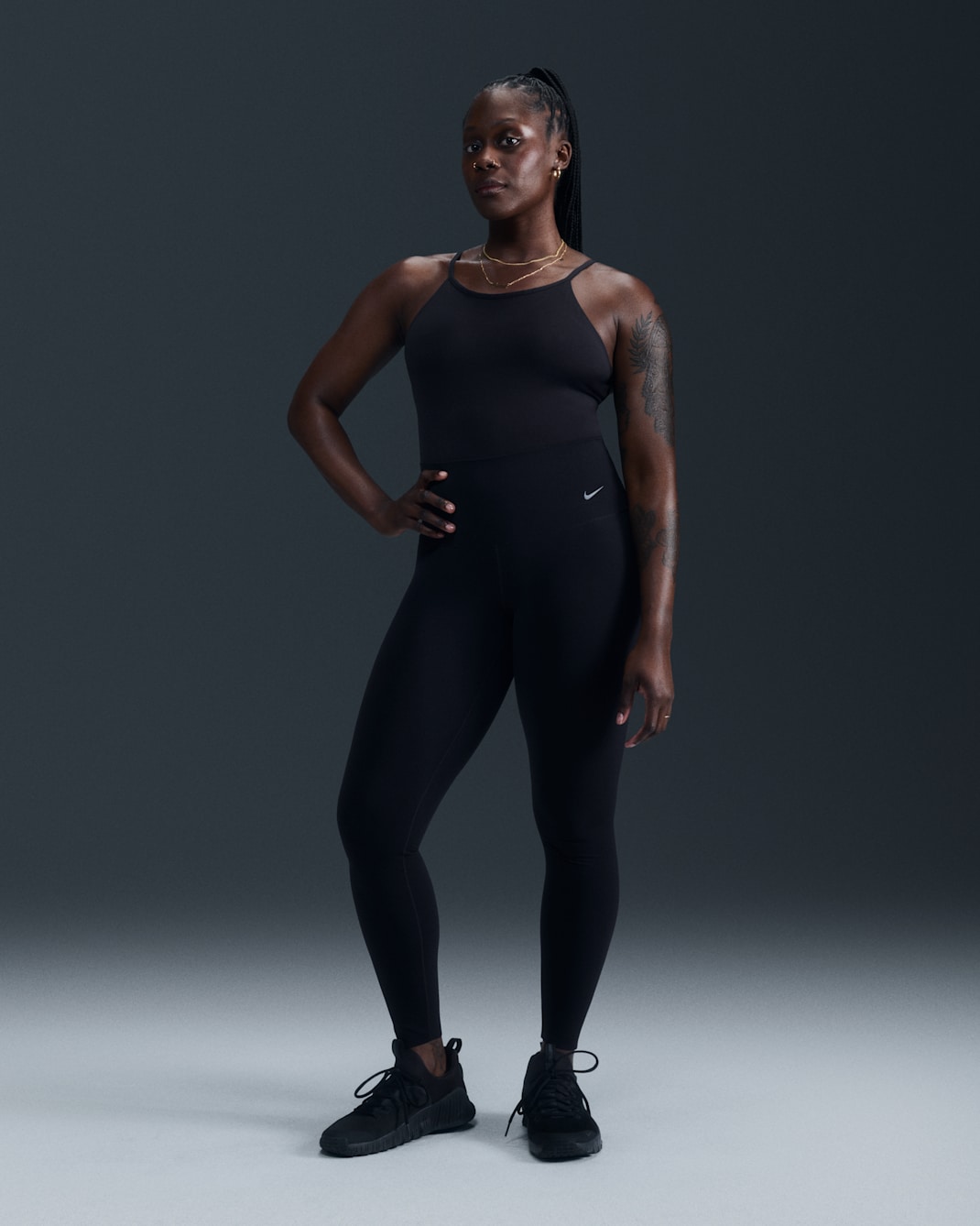 Nike Zenvy Women's High-Waisted Full-Length Leggings - Black/Black