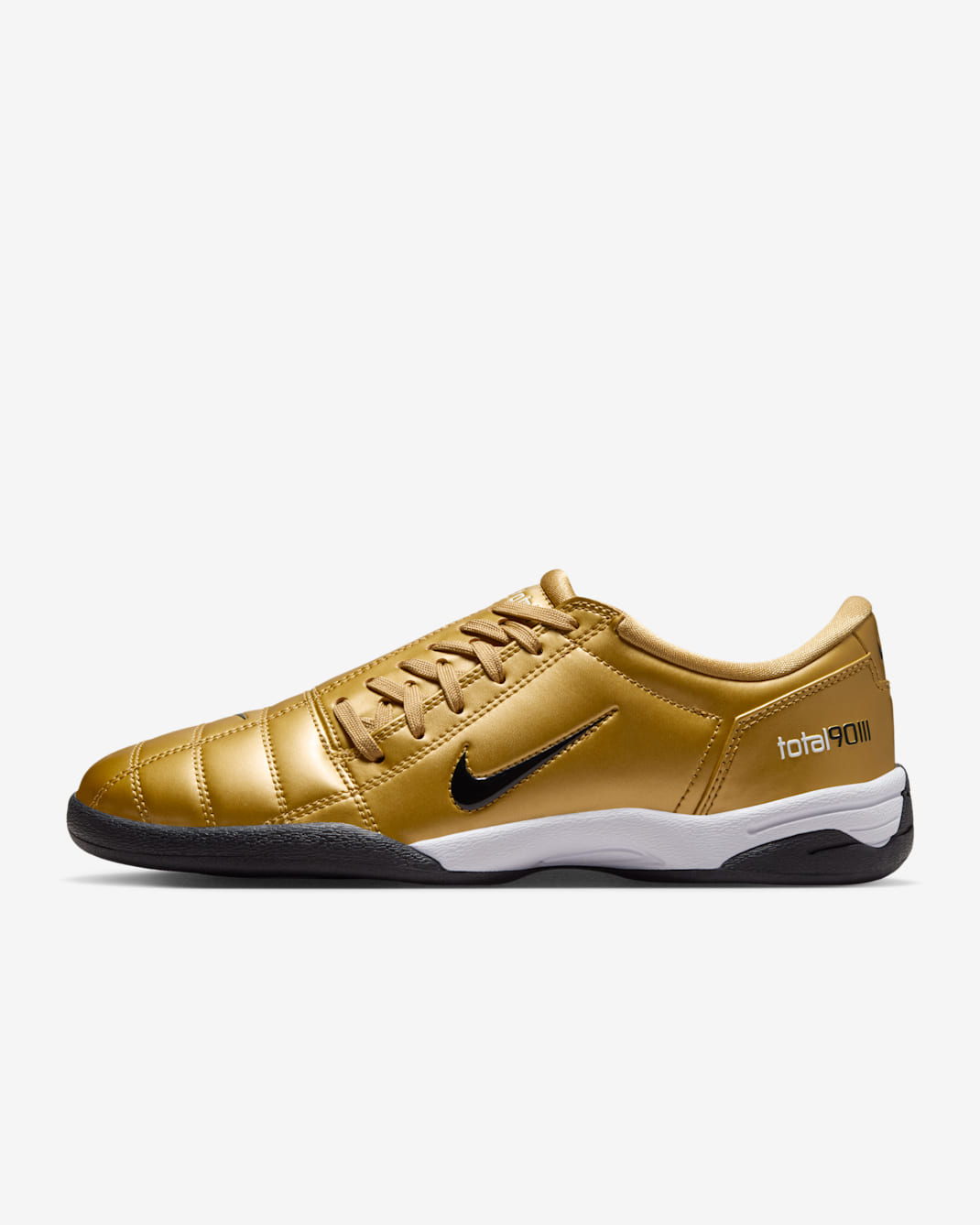 Nike Total 90 damesko - Metallic Gold/Hvit/Svart/Svart