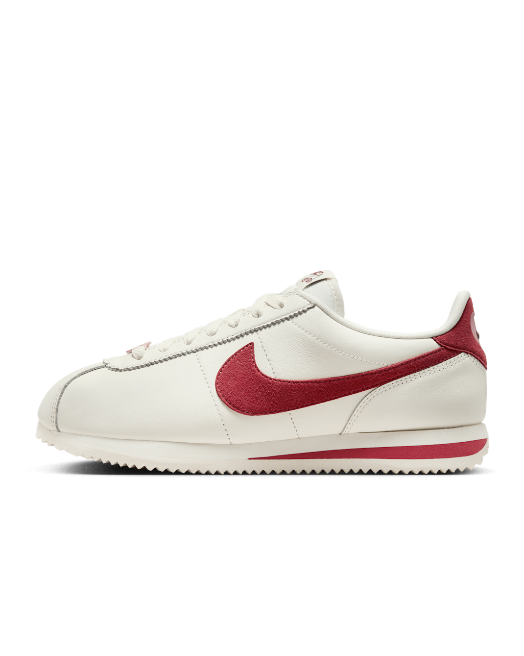 รองเท้าผู้หญิง Nike Cortez SE - Sail/Medium Soft Pink/Team Red/Adobe