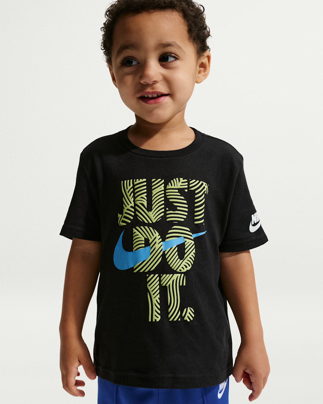 Nike In The Zone Toddler Graphic T-Shirt - Black