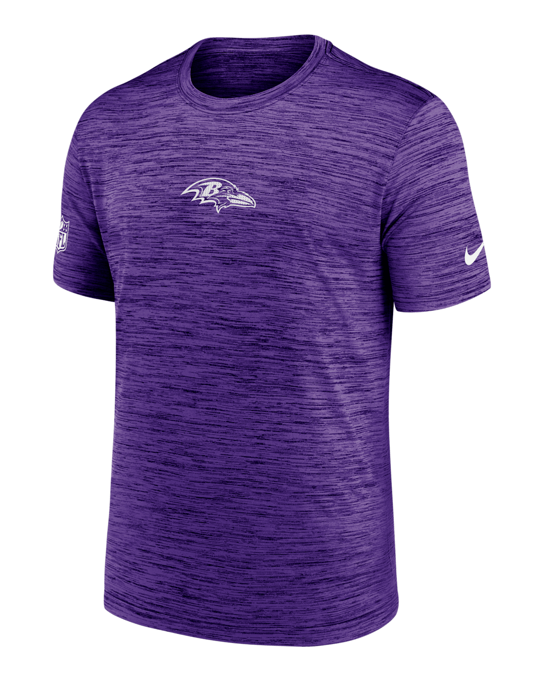 Baltimore Ravens Sideline Team Issue Velocity Men's Nike Dri-FIT NFL T-Shirt - Purple