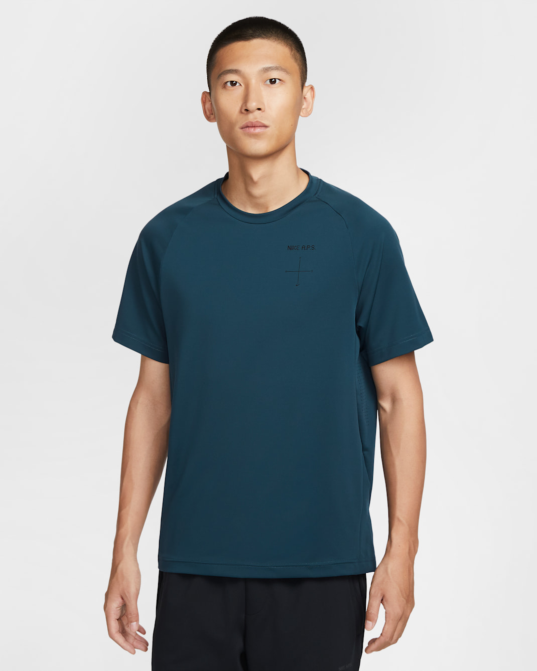 Nike APS Men's Dri-FIT ADV Short-Sleeve Versatile Top - Armoury Navy/Black/Black