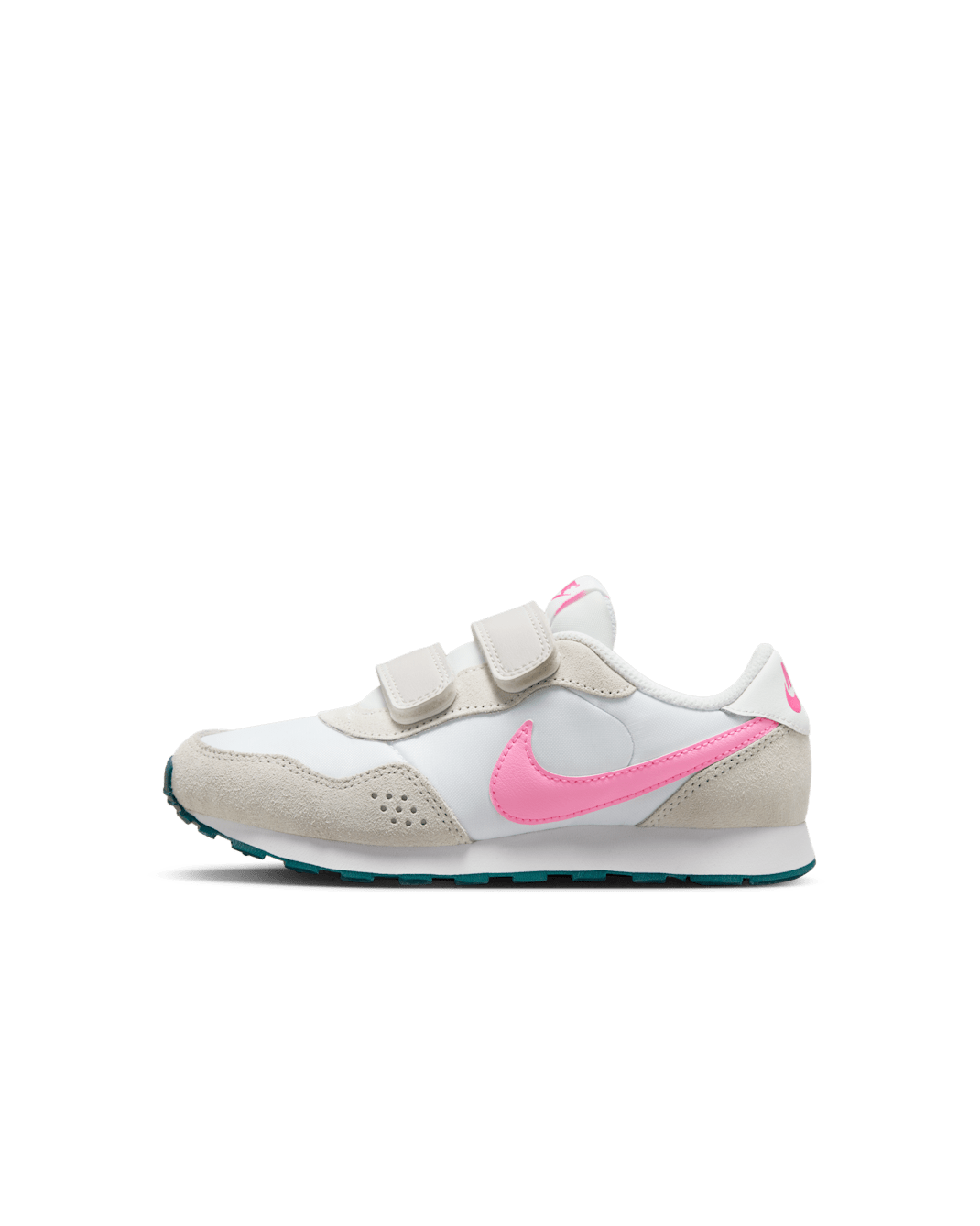 Nike MD Valiant Younger Kids' Shoe - Summit White/White/Geode Teal/Pink Spell