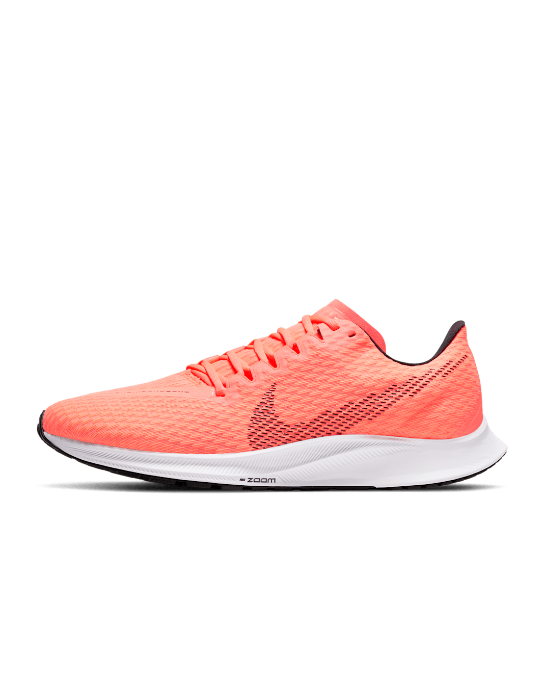 รองเท้าวิ่งโร้ดเรซซิ่งผู้ชาย Nike Zoom Rival Fly 2 - Bright Mango/ขาว/Citron Pulse/Blackened Blue