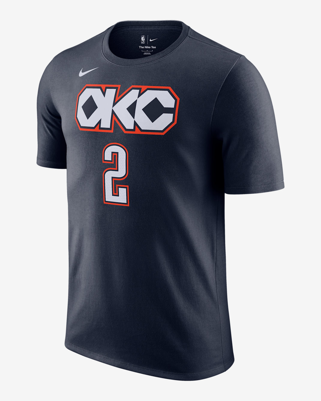 Oklahoma City Thunder Essentials City Edition Men's Nike NBA T-Shirt - College Navy