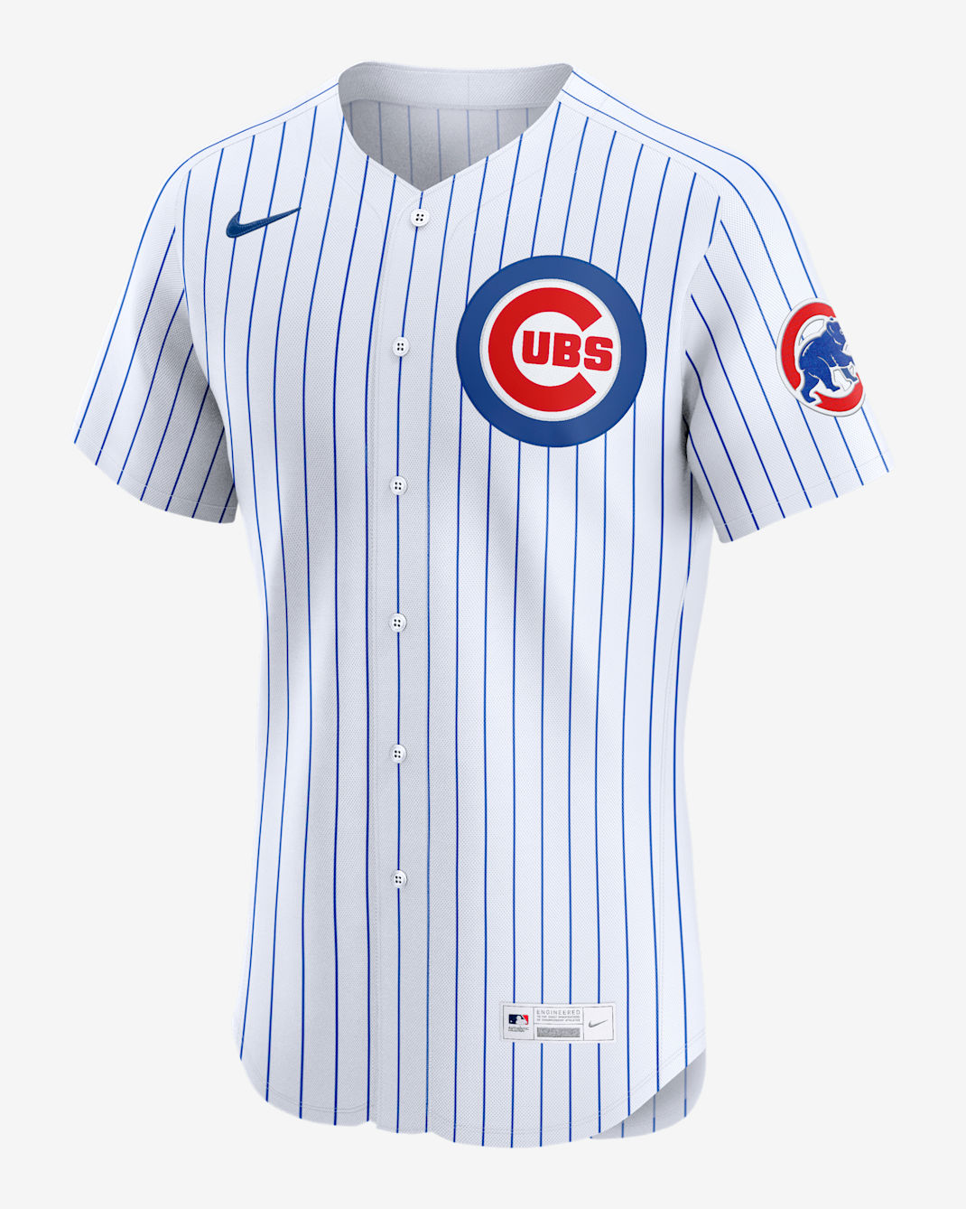 Jersey Nike Dri-FIT ADV de la MLB Elite para hombre Dansby Swanson Chicago Cubs - Blanco