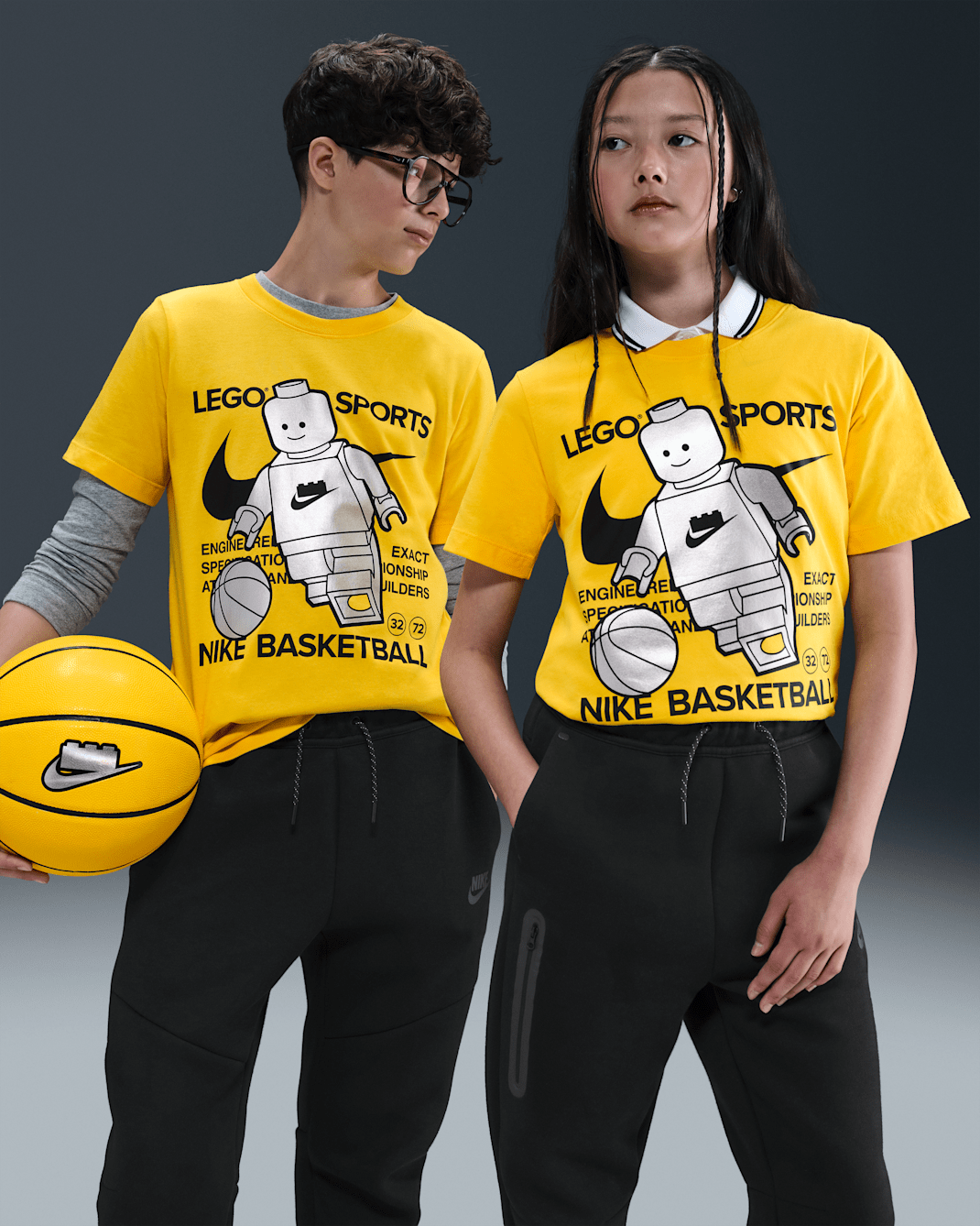 Nike x LEGO® Kollektion T-Shirt (ältere Kinder) - Tour Yellow