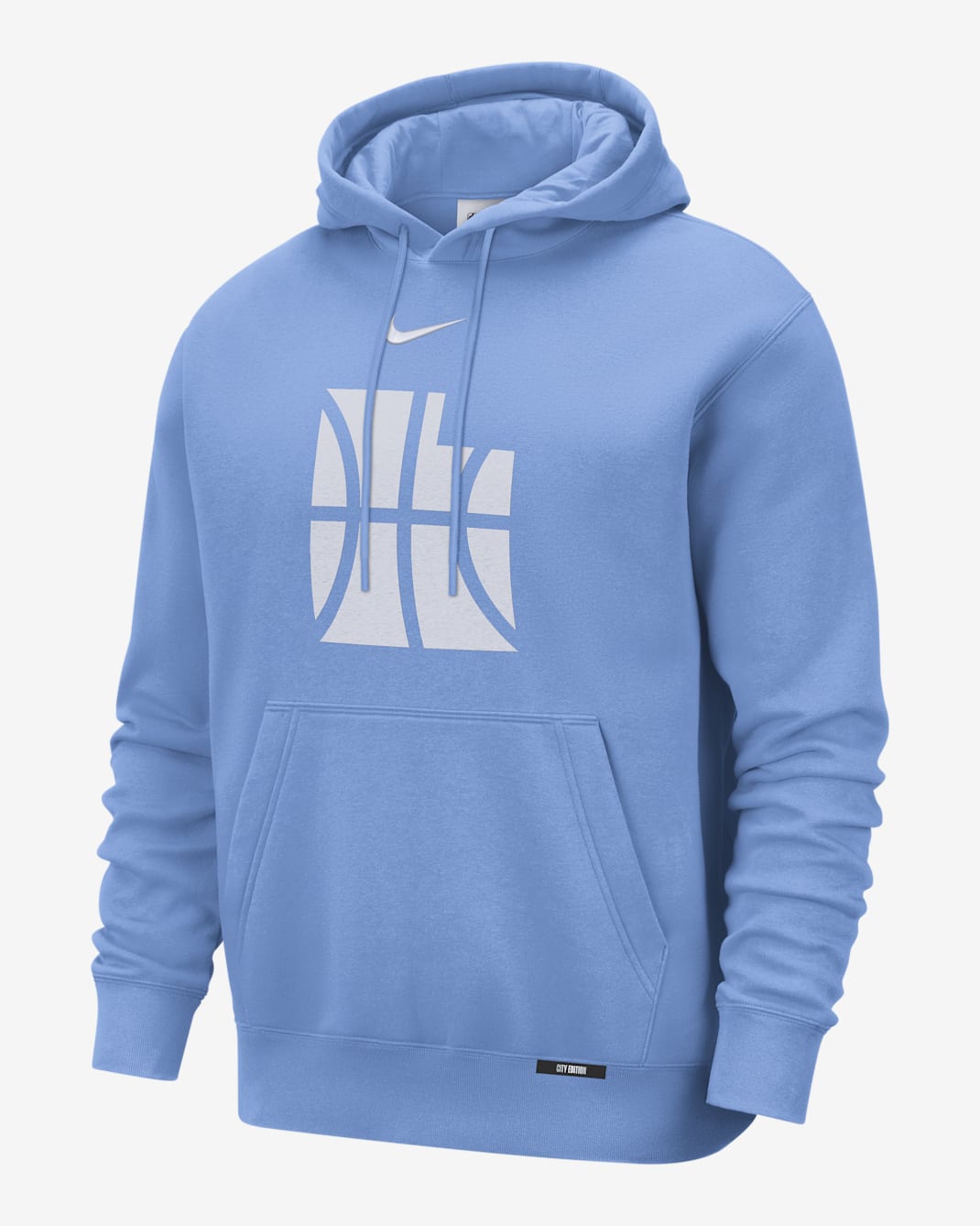Utah Jazz City Edition Men's Nike Club Hoodie - Valor Blue