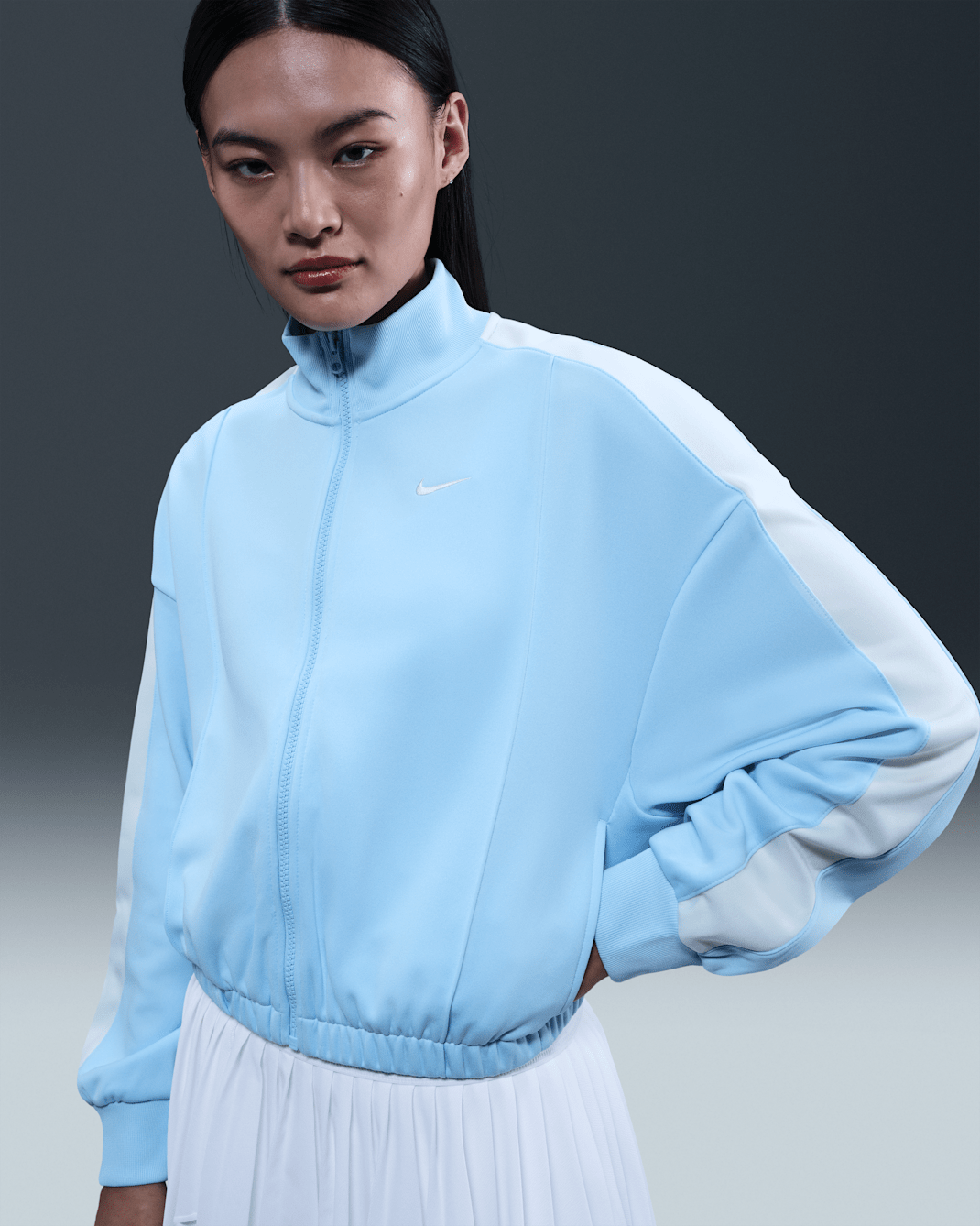 Nike Sportswear Women's Track Jacket - Celestine Blue/Sail/Sail