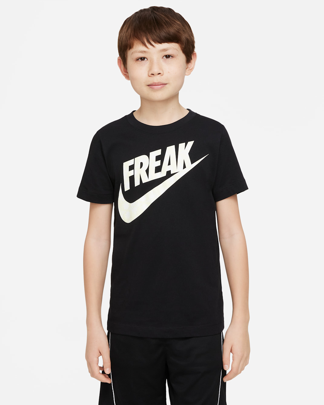 Nike Dri-FIT Older Kids' (Boys') Training T-Shirt - Black
