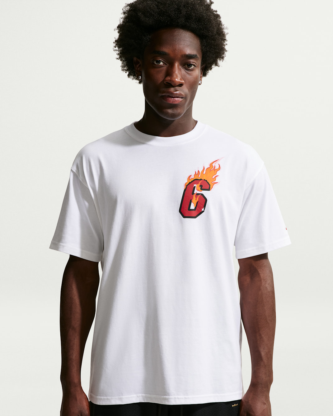 LeBron 'Good Intentions' Nike basketbalshirt - Wit