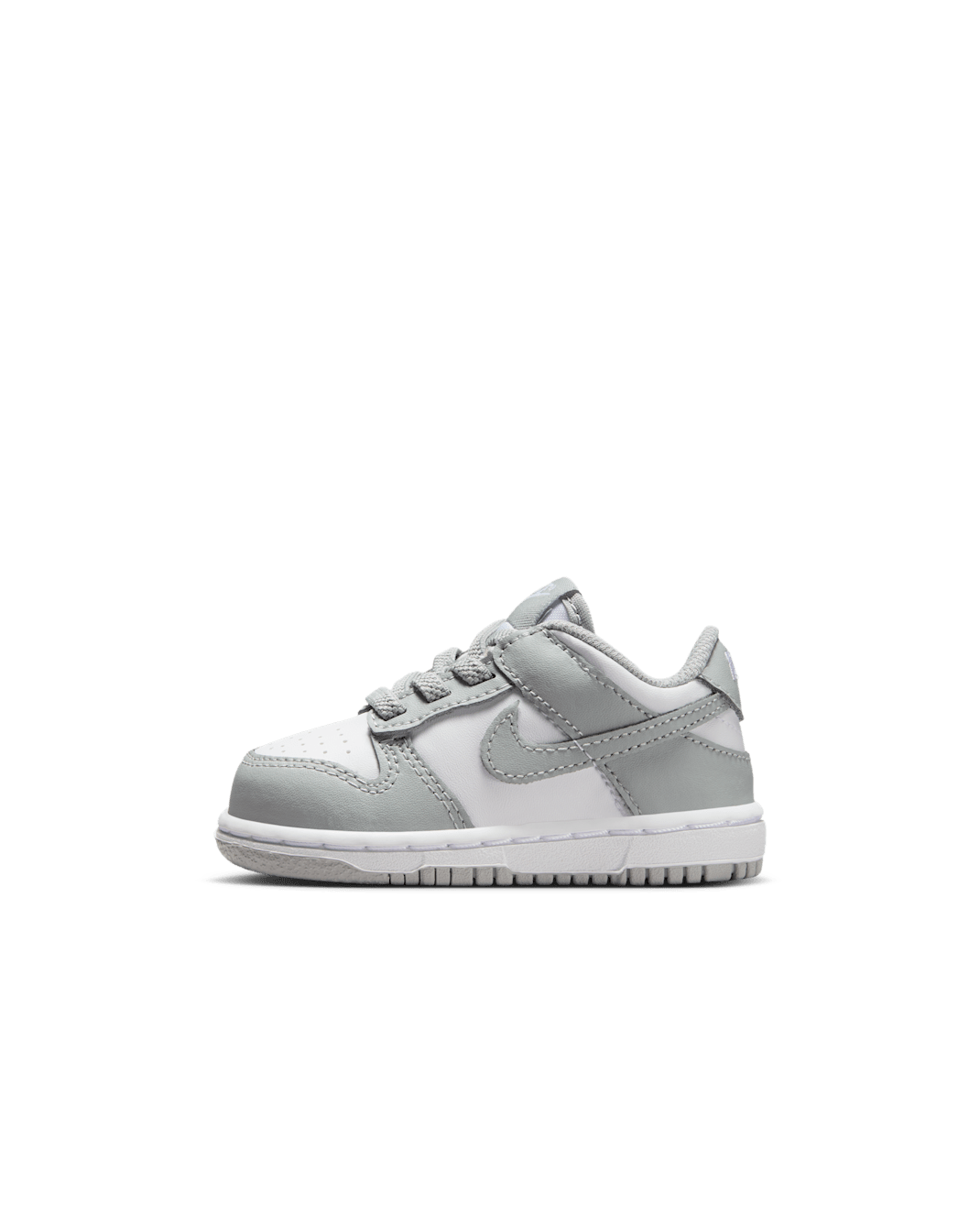 Nike Dunk Low Schoenen voor baby's/peuters - Wit/Wit/Light Smoke Grey