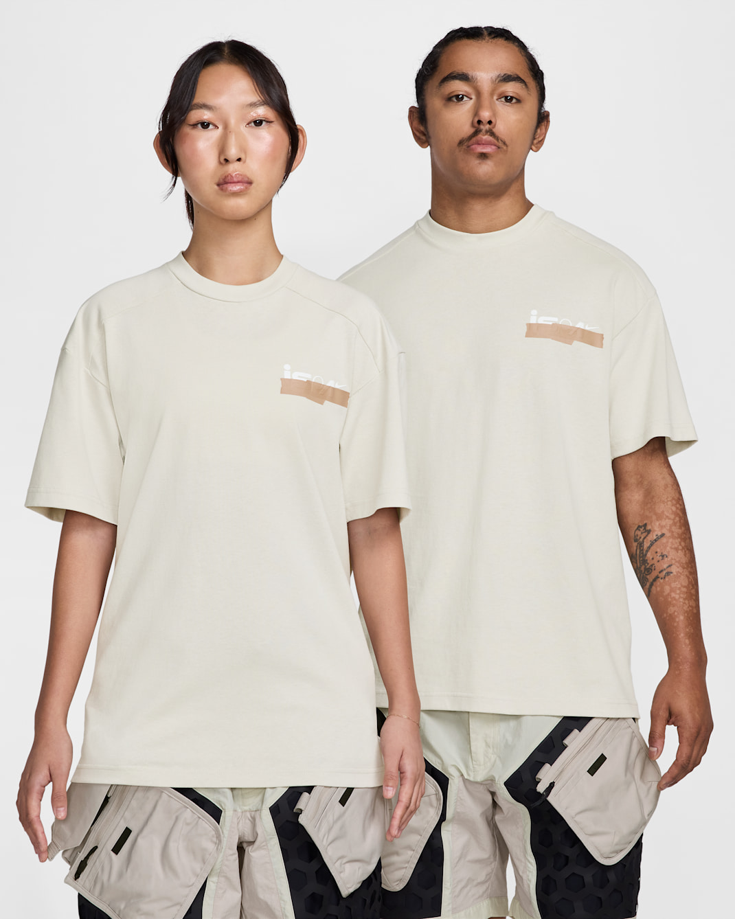 Nike ISPA Tişört - Light Bone