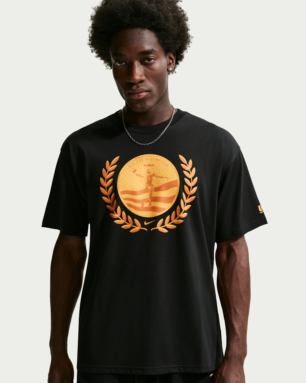 LeBron "Out For Redemption" Nike Men's Basketball T-Shirt - Black
