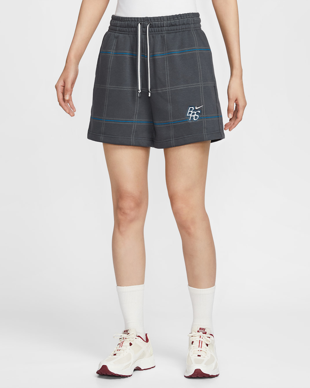 Nike Sportswear Phoenix Fleece Women's High-Waisted 6" Shorts - Anthracite