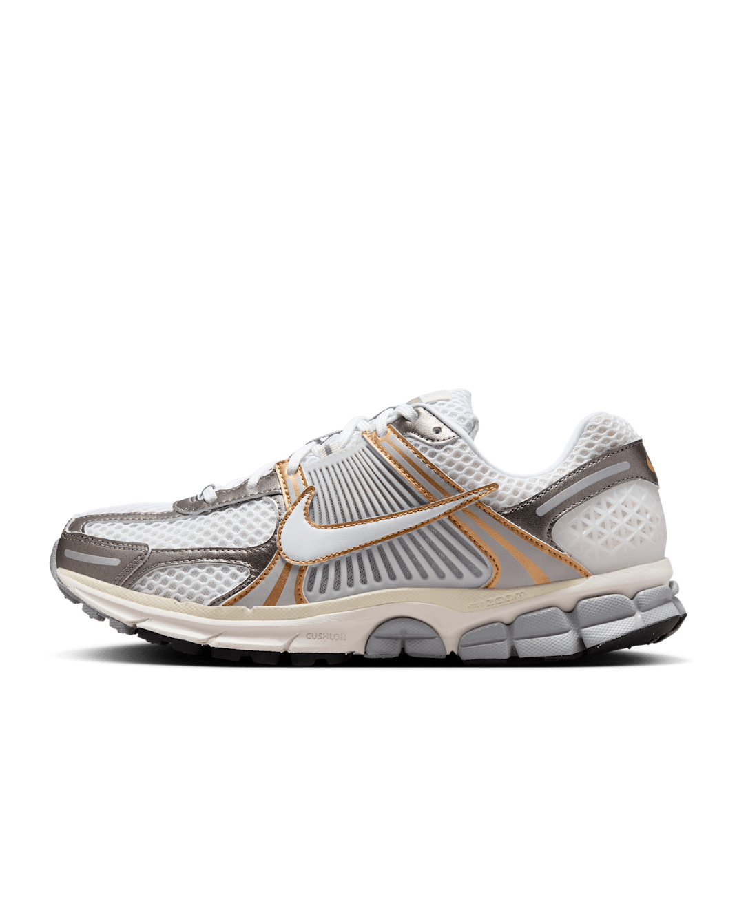 Nike Zoom Vomero 5 Men's Shoes - Platinum Tint/Metallic Pewter/Metallic Gold/White