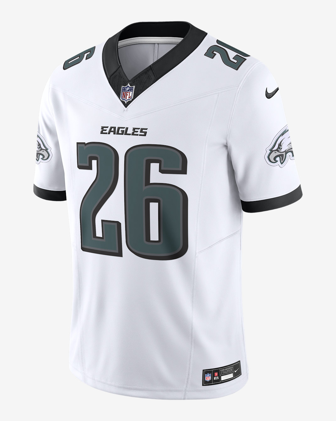 Saquon Barkley Philadelphia Eagles Men's Nike Dri-FIT NFL Limited Jersey - White